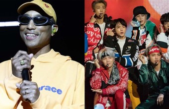 Οι BTS και ο Pharrell Williams ηχογράφησαν μαζί ένα «καταπληκτικό» νέο τραγούδι