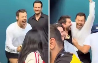 Harry Styles: Πανηγύρισε τη νίκη της Αγγλίας στο Wembley λίγο πριν ανέβει στη σκηνή