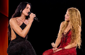 Shakira και Dua Lipa ένωσαν τις φωνές τους στη Μαδρίτη σε μια ξεχωριστή μουσική στιγμή