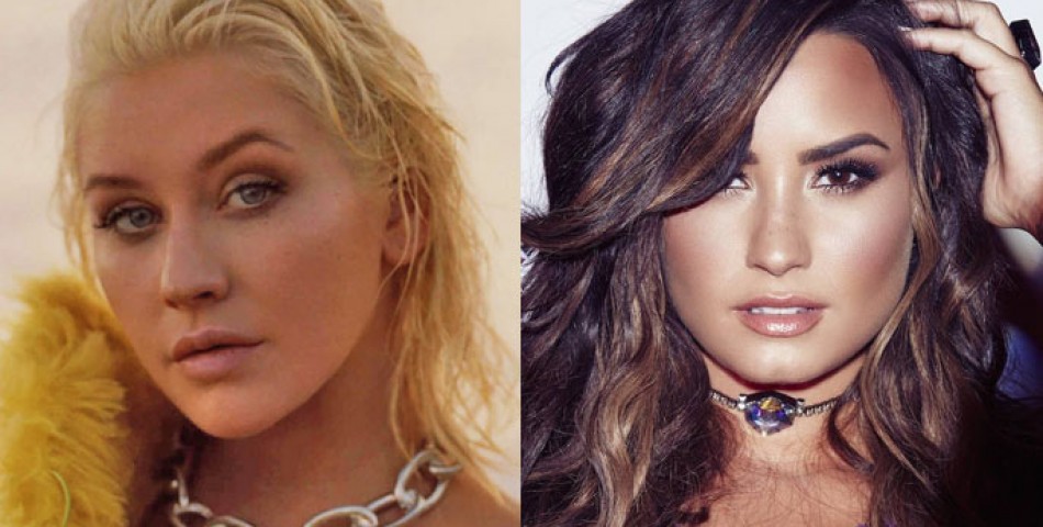Η Christina Aguilera σε super συνεργασία με την Demi Lovato 