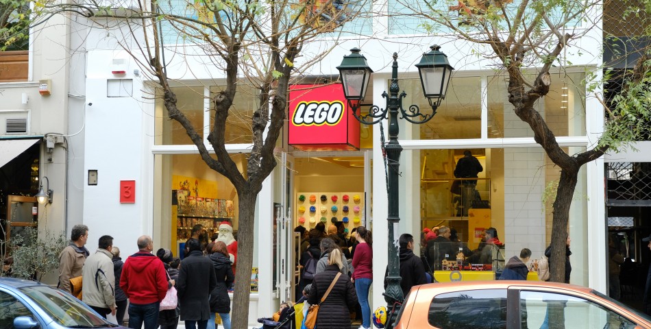 Νέο LEGO® Store στο κέντρο της Θεσσαλονίκης, Ελ. Βενιζέλου 3.