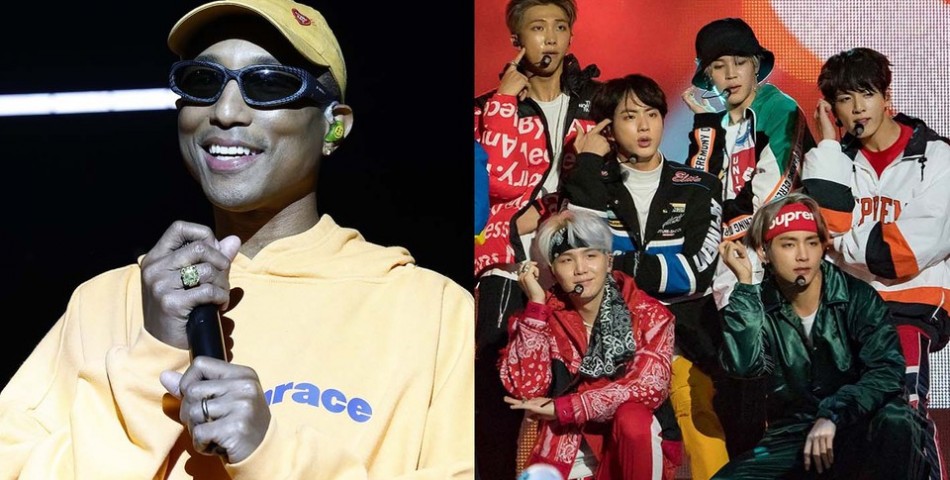 Οι BTS και ο Pharrell Williams ηχογράφησαν μαζί ένα «καταπληκτικό» νέο τραγούδι