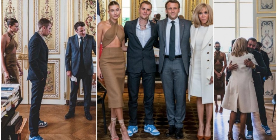 Ο Justin Bieber συναντήθηκε με τον πρόεδρο της Γαλλίας Emmanuel Macron!