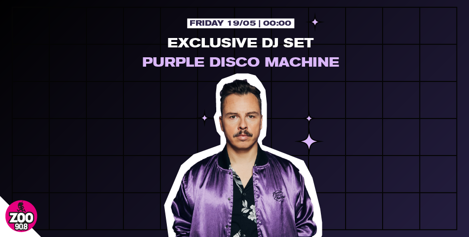 Μη χάσετε το Exclusive DJ set του Purple Disco Machine στον ΖΟΟ 90.8