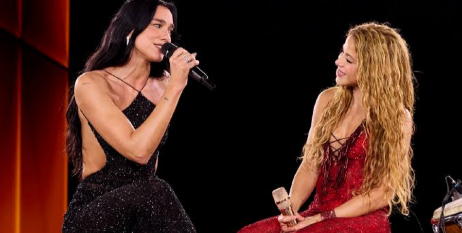 Shakira και Dua Lipa ένωσαν τις φωνές τους στη Μαδρίτη σε μια ξεχωριστή μουσική στιγμή