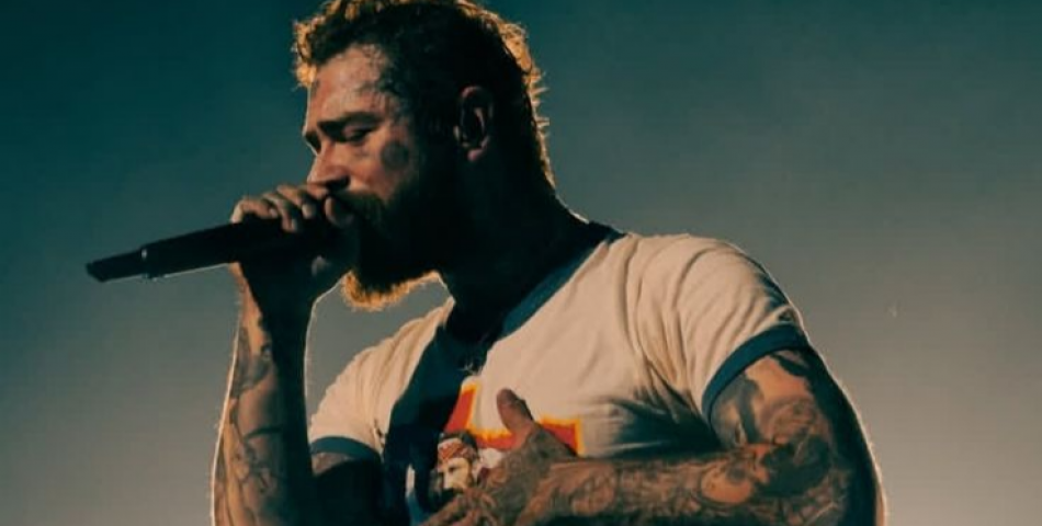 Post Malone στη σκηνή του τελικού του Παγκοσμίου Κυπέλλου 2026