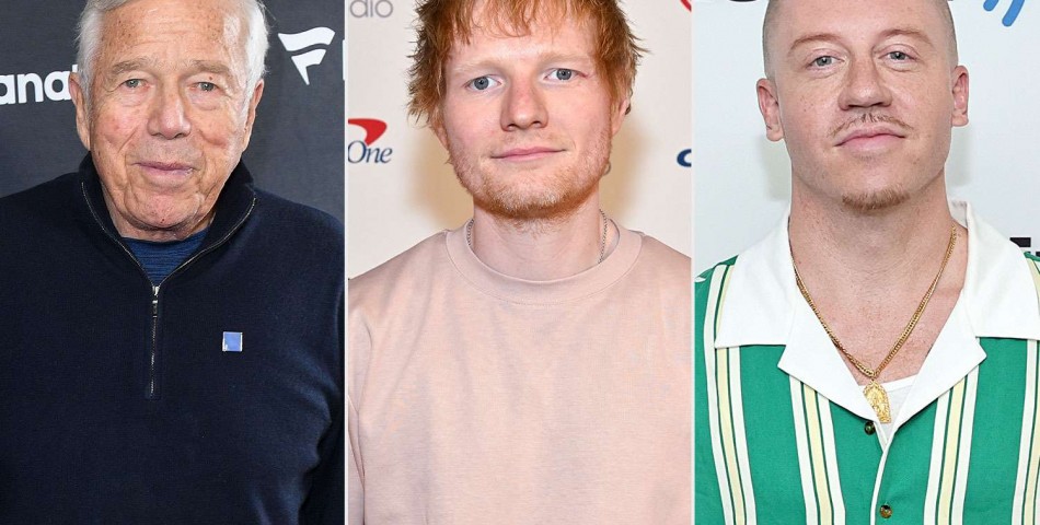 Ed Sheeran ζήτησε από τον Robert Kraft δωρεά 2 εκατ. δολαρίων μετά την απομάκρυνση του Macklemore